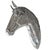 Cast Metal Thoroughbred Horse Head For Sale In Chicago - Image 6 of 16