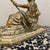 Late 19th Century Antique 19th Century Gilt Neo-Classical Seated Woman For Sale - Image 5 of 9