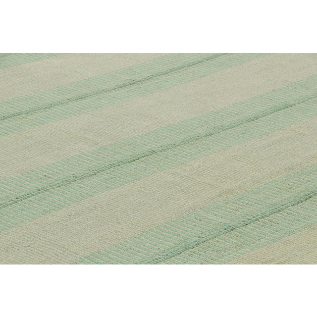 Handwoven in wool, this 8x10 Kilim is from an inventive new contemporary flat weave collection by Rug & Kilim. On the...