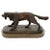 19th C. French Bronze of a Hunting Dog in Landscape in the Style of Pj Mene For Sale In West Palm - Image 6 of 11
