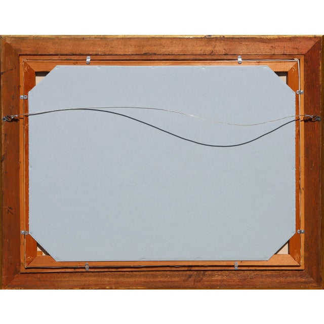 Modern Mountain Range, Jalal Gharbi Oil on Canvas Painting For Sale - Image 3 of 4