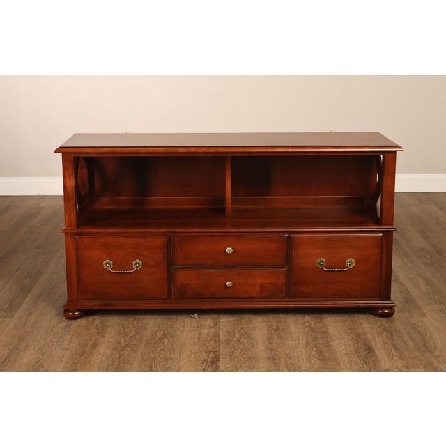 Ethan Allen 'British Classics' Media Console For Sale - Image 17 of 18