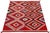 Modern Navajo Style Wool Rug – Crimson & Violet Graphic Diamond Motif 9x12 For Sale - Image 4 of 12