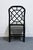 Kindel Furniture Black & Gold Chinese Chippendale Style Lattice Back Dining Side Chair For Sale In Kansas City - Image 6 of 10