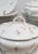 Antique French Porcelain Dinnerware with Flowers from Limoges, 1920s-1930s, Set of 39 For Sale - Image 9 of 14