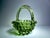 Green Rostrato Murano Glass Basket attributed to Ercole Barovier for Barovier & Toso, 1950s For Sale - Image 10 of 10