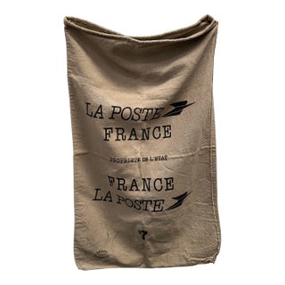 Vintage, French, "La Poste" Mid- Century, Postal Sack For Sale