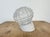 Vintage industrial light made in former Czechoslovakia the 1970s. It features a white porcelain wall mounting and a glass...