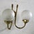 Two-Arm Wall Lamp, 1980s, Set of 2 For Sale - Image 3 of 5