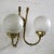 Vintage Two-Arm Wall Lamps, 1980s, Set of 2 For Sale - Image 3 of 5
