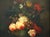 Mediterranean 1930s Orlando Still Life Flowers Signed Oil on Canvas Ornate Gilt Frame For Sale - Image 3 of 10