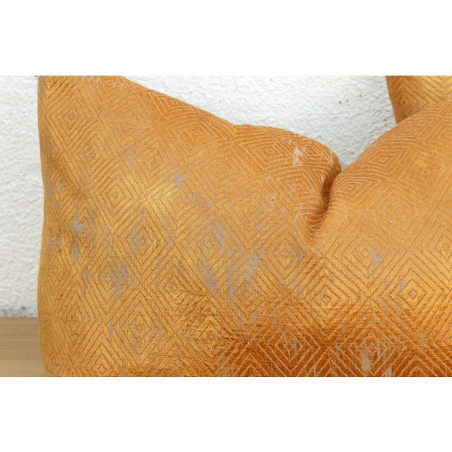 Maharaja's Accord, Set of 2 Heirloom Bagh Phulkari Pillows For Sale In Los Angeles - Image 6 of 9
