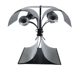 Space Age Wooly Table Lamp by Goffredo Reggiani for Reggiani, Italy, 1970s For Sale
