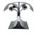 Space Age Wooly Table Lamp by Goffredo Reggiani for Reggiani, Italy, 1970s For Sale