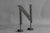 Antique N & K Shop Letters in Brass, 1890s, Set of 2 For Sale - Image 4 of 10