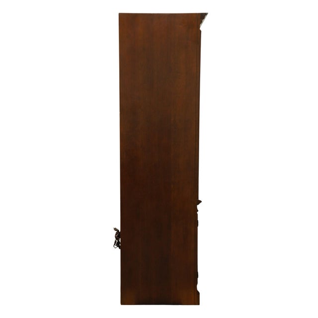 Pennsylvania House Solid Cherry Traditional Style 36" Wall Unit / Media Armoire For Sale - Image 12 of 13