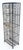 Very Large 96 Bottles Cage Shape Wine Rack Locker Wrought Iron For Sale - Image 4 of 15