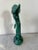 1950s Vintage Emerald Green Ceramic Flamingo For Sale - Image 5 of 6