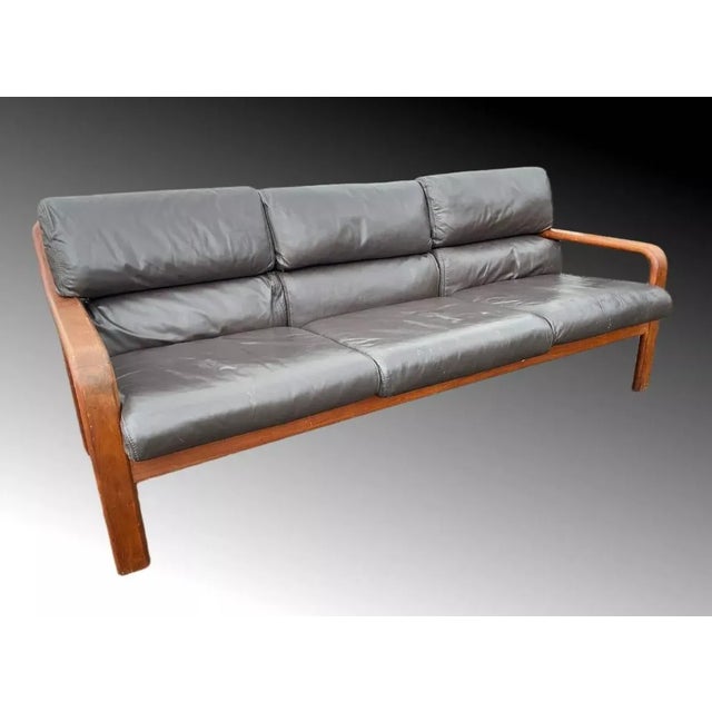 Mid-Century Danish Sofa from l.olsen & Søn Møbelfabrik For Sale - Image 9 of 13