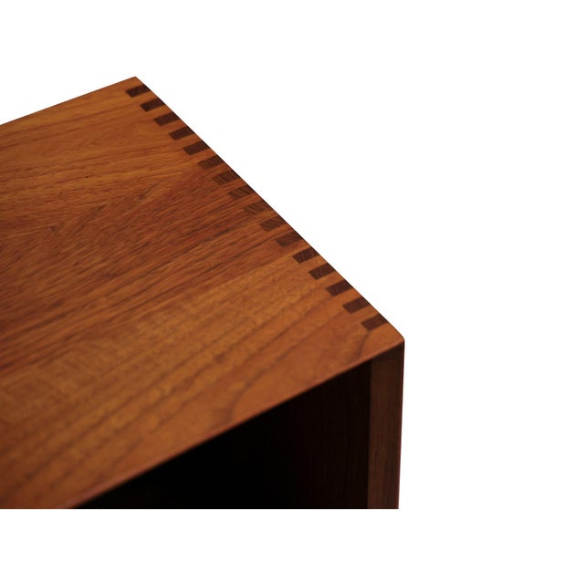 Copy - Peter Hvidt, for Søborg Denmark, 1952-56 Teak Bookcase Hutch #3, Attributed For Sale - Image 9 of 10
