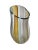 Hand Blown Murano-Style Glass Tiki Beach Inspired Flower Vase by Designer Karen Curtis For Sale - Image 9 of 10
