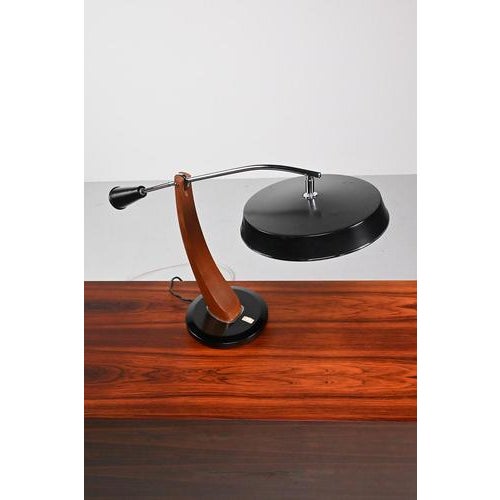Spanish fase ‘president’ desk lamp. This ‘president’ model has been produced in the 60’s by spanish manufacturer fase. It...