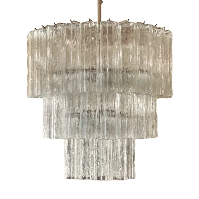 Italian Mid-Century Style Murano Chandelier For Sale