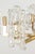 Italian Italian Glass Pendant With Kalmar Textured Glass Shades For Sale - Image 3 of 10