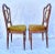 Wood Vintage French Pair of Lyre Back Chairs With Cameo Embellishment For Sale - Image 7 of 12