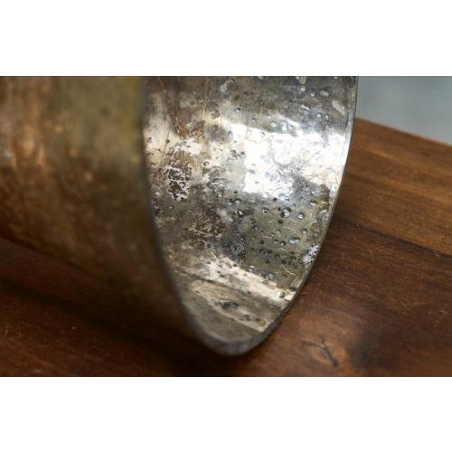 Antique Vase in Weathered Mercury Glass, 1890s For Sale - Image 12 of 14