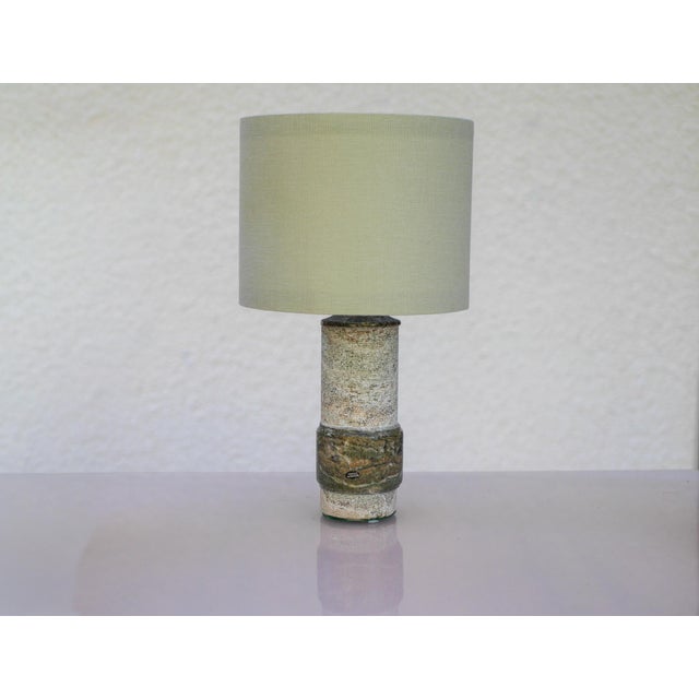Forest Green Mid-Century Modern Green-Grey Marble Lamp from Yxhult Kolmården, Sweden For Sale - Image 8 of 17
