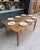 1940s Farmhouse Table in Walnut and Oak, 1940s For Sale - Image 5 of 14