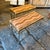 Mid-Century Modern Two 1950s Mid-Century Modern Brass and Brown Velvet Rectangular Italian Stools For Sale - Image 3 of 16