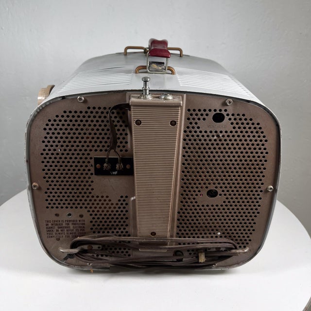 1950s Portable Tube Tv Deluxe Rca Victor Television New Jersey Chairish