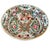 Beautiful vintage Chinese export porcelain punch bowl featuring traditional Famille Rose decoration in a vibrant Rose...
