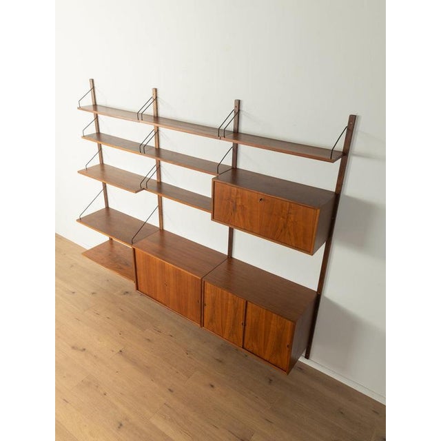 Brown Vintage Wall Shelf by Poul Cadovius, 1960s For Sale - Image 8 of 18
