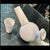 This museum quality artistic tea set dates from the 1990's. It has never been used. Marked on the bottom "Arzenal" we have...