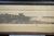 Antique John Octavius Anderson Signed Sailboat Village Seascape Etching 26" For Sale - Image 6 of 12