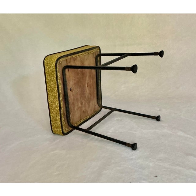 1950s Vintage 1950s Paul McCobb Design Footstool Mid-Century Modern For Sale - Image 5 of 12
