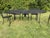 Black 1990s Pinecrest Woodard Style Patio Garden Dining Set, 9 Pieces For Sale - Image 8 of 8