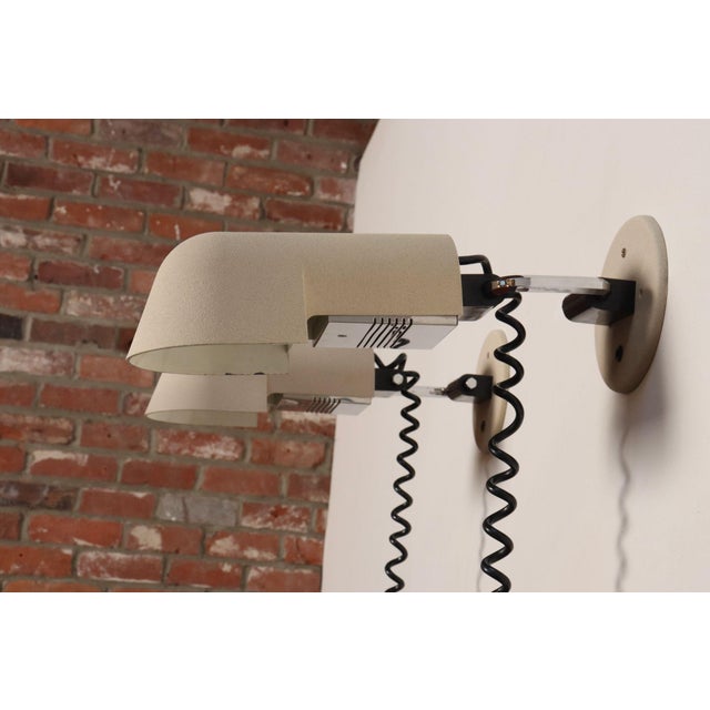 Pair of Vintage Italian "Pala" Wall Scones by Danilo & Corrado Aroldi for Luci For Sale In New York - Image 6 of 18