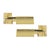 Brass Pair of Mid-Century Modernist Swing Arm Articulating Sconces in Polished Brass For Sale - Image 8 of 13
