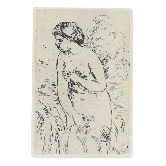 Pierre-Auguste Renoir Abther Femnale Nude Etching For Sale
