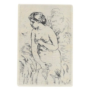 Pierre-Auguste Renoir Female Nude Etching For Sale