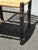 Chair Vintage L. Hitchcock French Country Black Ladder Back Rush Chair Stenciled For Sale - Image 15 of 17