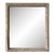 Late 20th Century Large Italian Faded Faded Stripped Gilt Wood Mirror For Sale