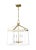 Traditional Chapman & Myers by Visual Comfort Studio Carlow Large Lantern, Matte White For Sale - Image 3 of 3