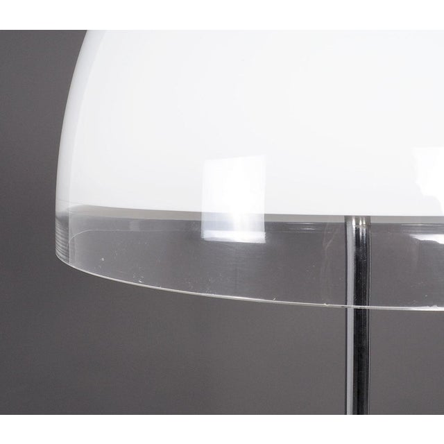 White Baobab Floor Lamp from Guzzini, Italy, 1970s For Sale - Image 10 of 14