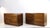 Vintage Cabinets with Jalousie / Venetian Blind Doors in Walnut Wood, 1970s, Set of 2 For Sale - Image 6 of 9