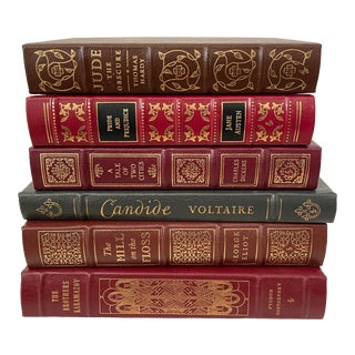 Easton Press Leather Bound Classic Literature, Set of Six For Sale